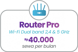 Router Pro — Rp 40.000/bln